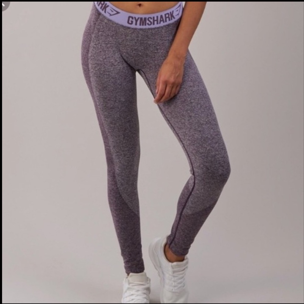 GYMSHARK flex leggings purple size xs